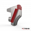 Dual G1 Carbides | Right Sidescraper Carbide | Single M20 Allen Socket Bolt Style | Replaces FAE  Type C Forestry Mulcher Teeth on Models  SSL  - Parts #112700002-K