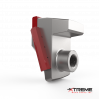 Dual G1 Carbides | Left Sidescraper Carbide | Single M20 Allen Socket Bolt Style | Replaces FAE  Type C Forestry Mulcher Teeth on Models  SSL/DT  - Parts #112700003-K
