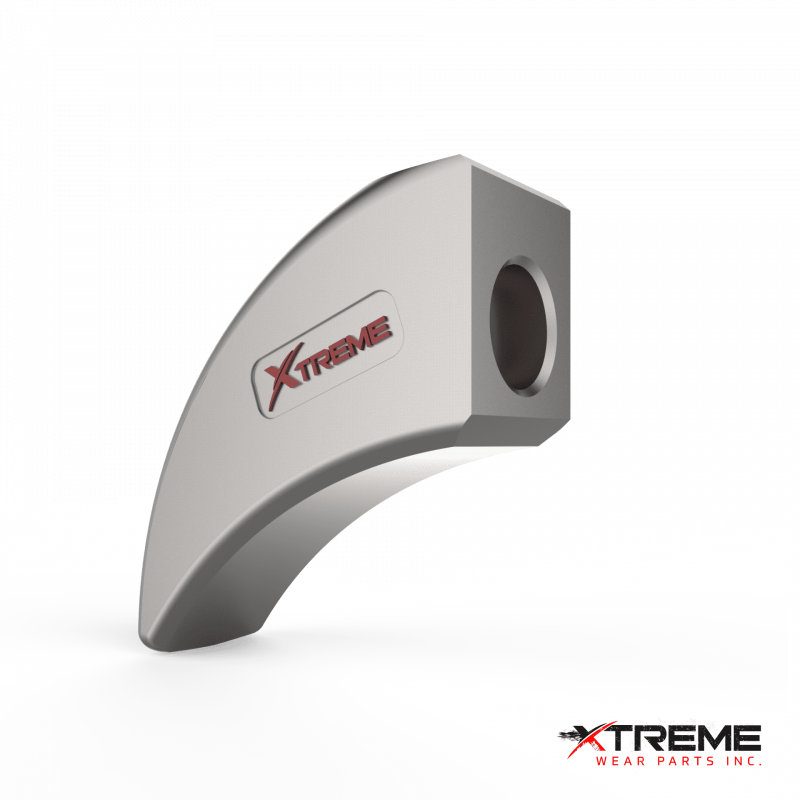 Anvil Teeth Holder for FAE Type C Single M20 Bolt Teeth | Replaces FAE Forestry Teeth Holder for 14 inch Diameter Drum fits  FAE  UMM/S  Replace OEM Parts #112223000 