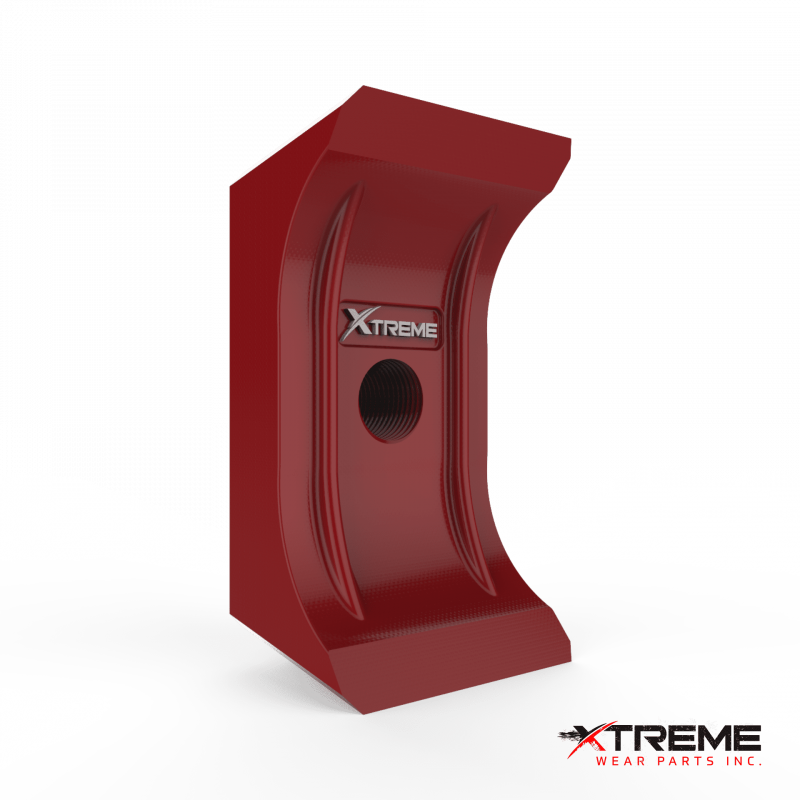 Reversible Planer Knife | Hardened Treated Steel | Used with XFM-FA168-A Adapter | Fits on FAE UML/SSL Type C 2 Bolt Forestry Mulchers Replaces Carbide Teeth Part#11530007-K